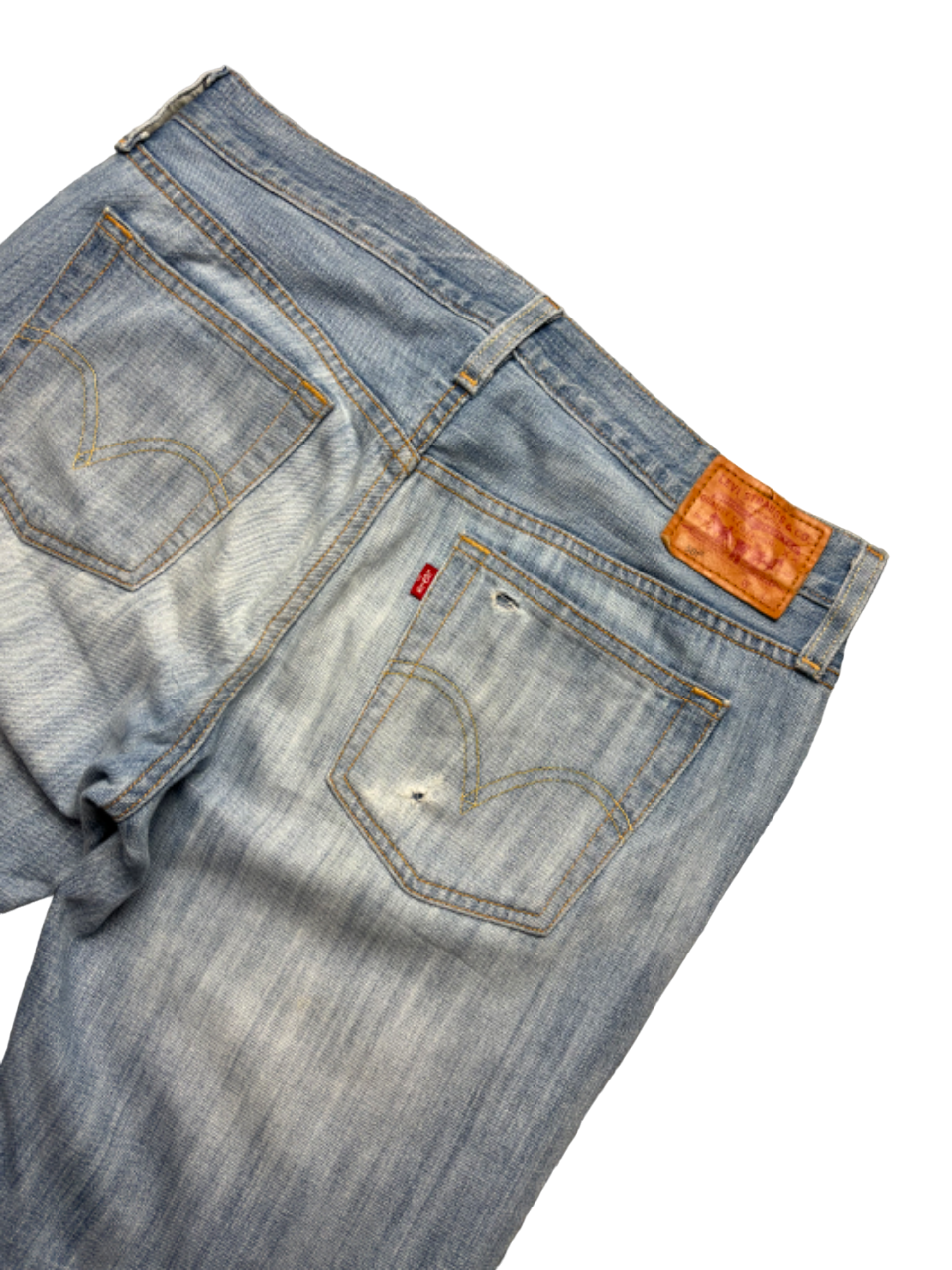 Vaquero Levis Strauss 501 Premium Cotton estilo roto - Small