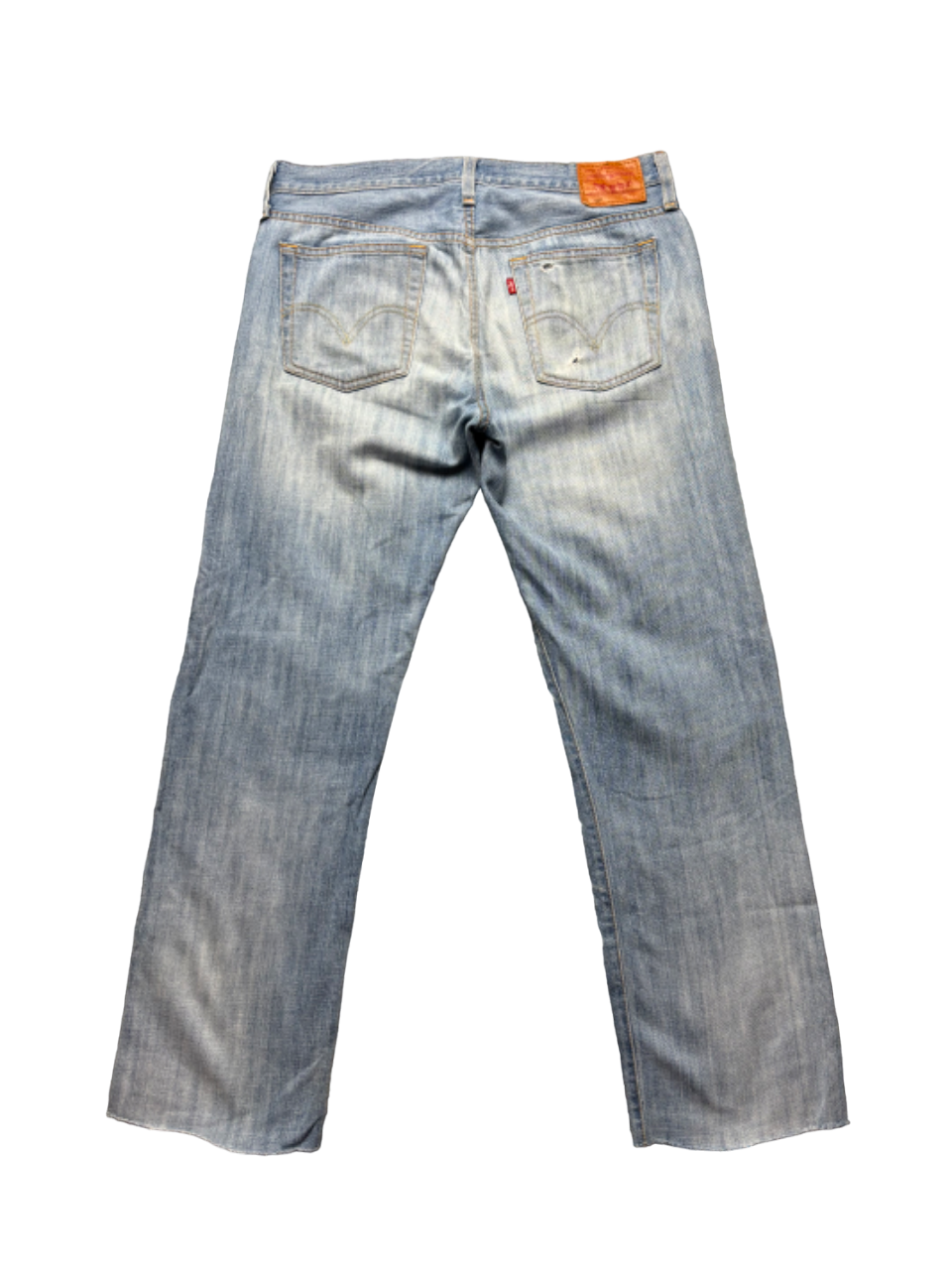 Vaquero Levis Strauss 501 Premium Cotton estilo roto - Small