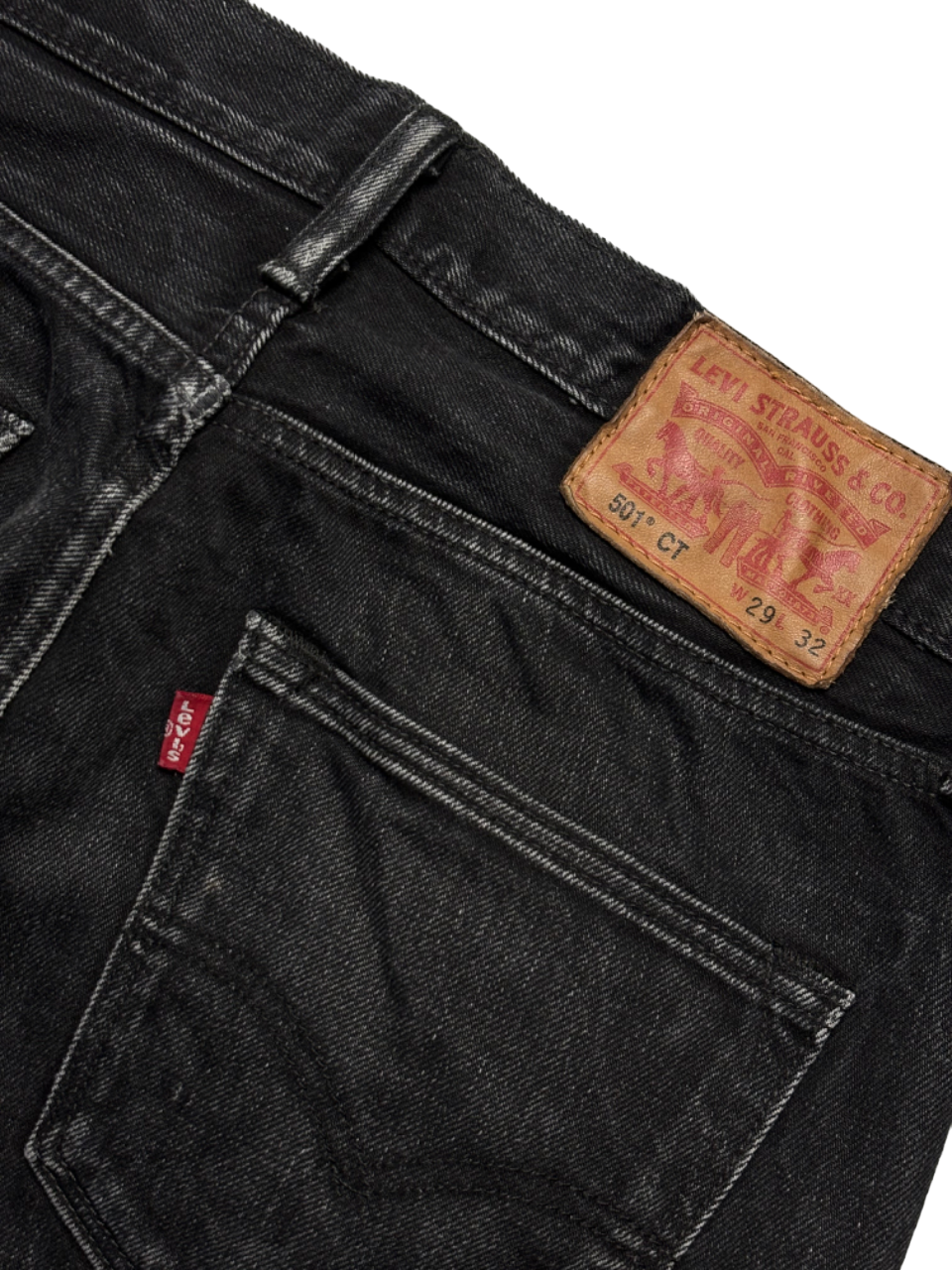 Vaquero Levis Strauss 501 CT Black Edition - Small