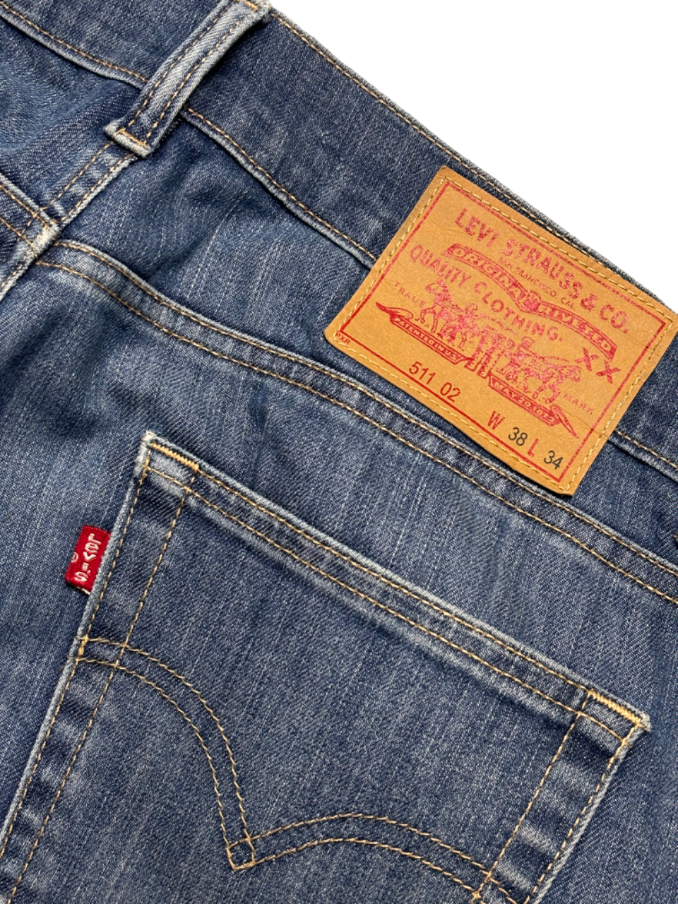 Vaquero Levis Strauss 511 W38 L34 retro - Large