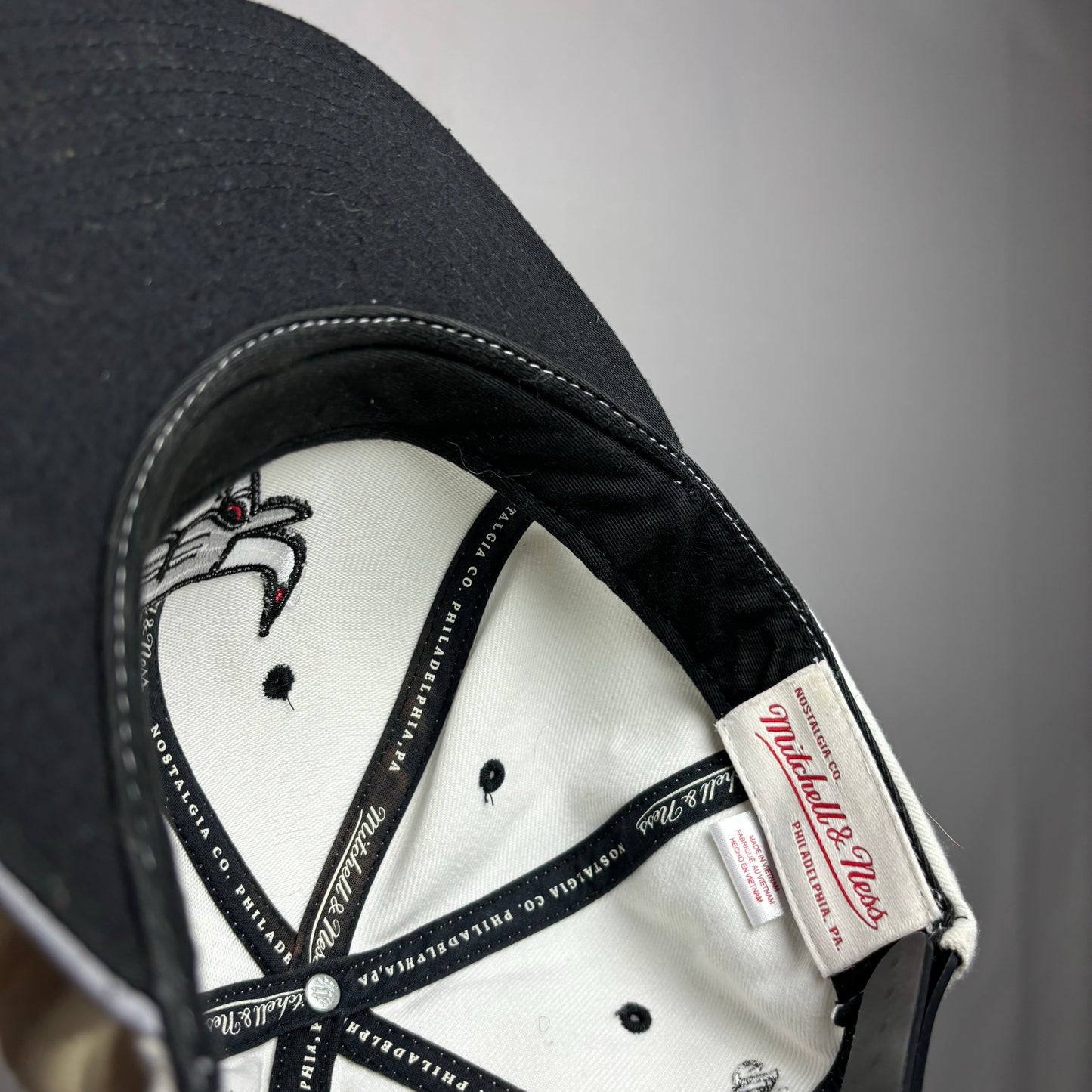 Gorra Chicago Bulls NBA Mitchell & Ness retro - Ajustable