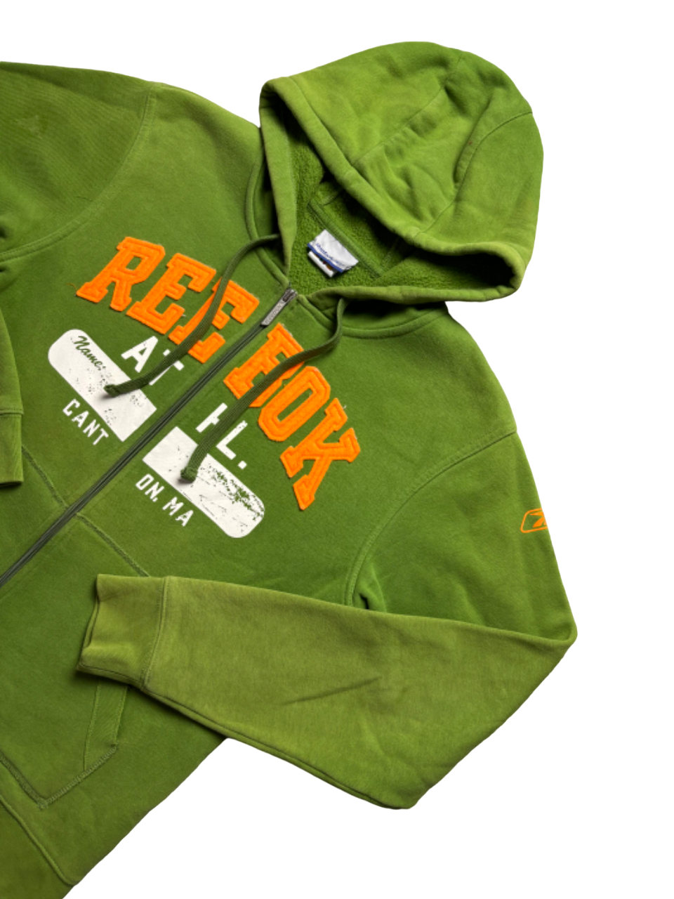 Sudadera cremallera Reebok Classic USA 00s - Small