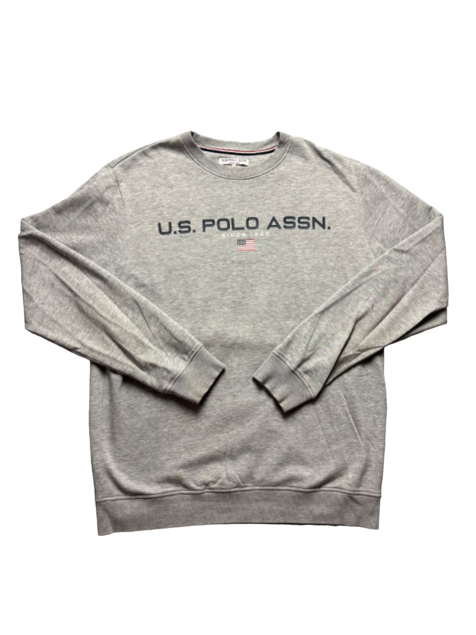 Sudadera cuello redondo U.S. Polo Assn. retro - XL