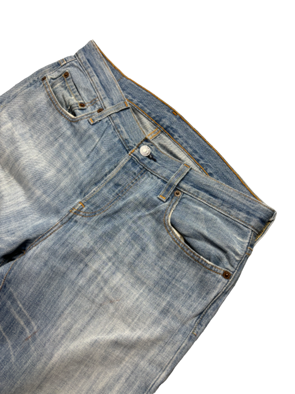 Vaquero Levis Strauss 501 Premium Cotton estilo roto - Small