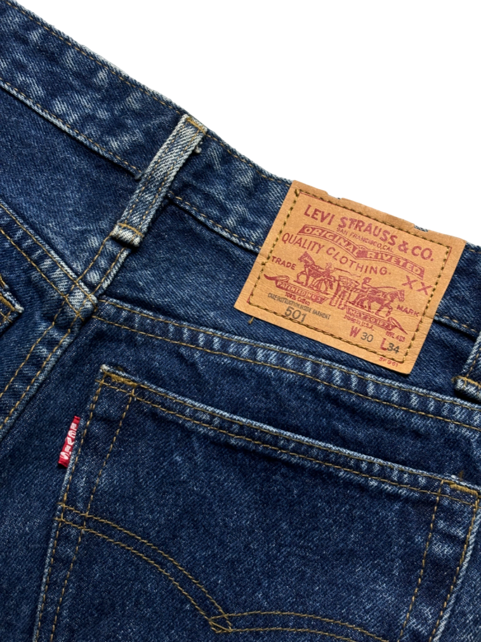 Vaquero Levis Strauss 501 W30 L34 retro - XS