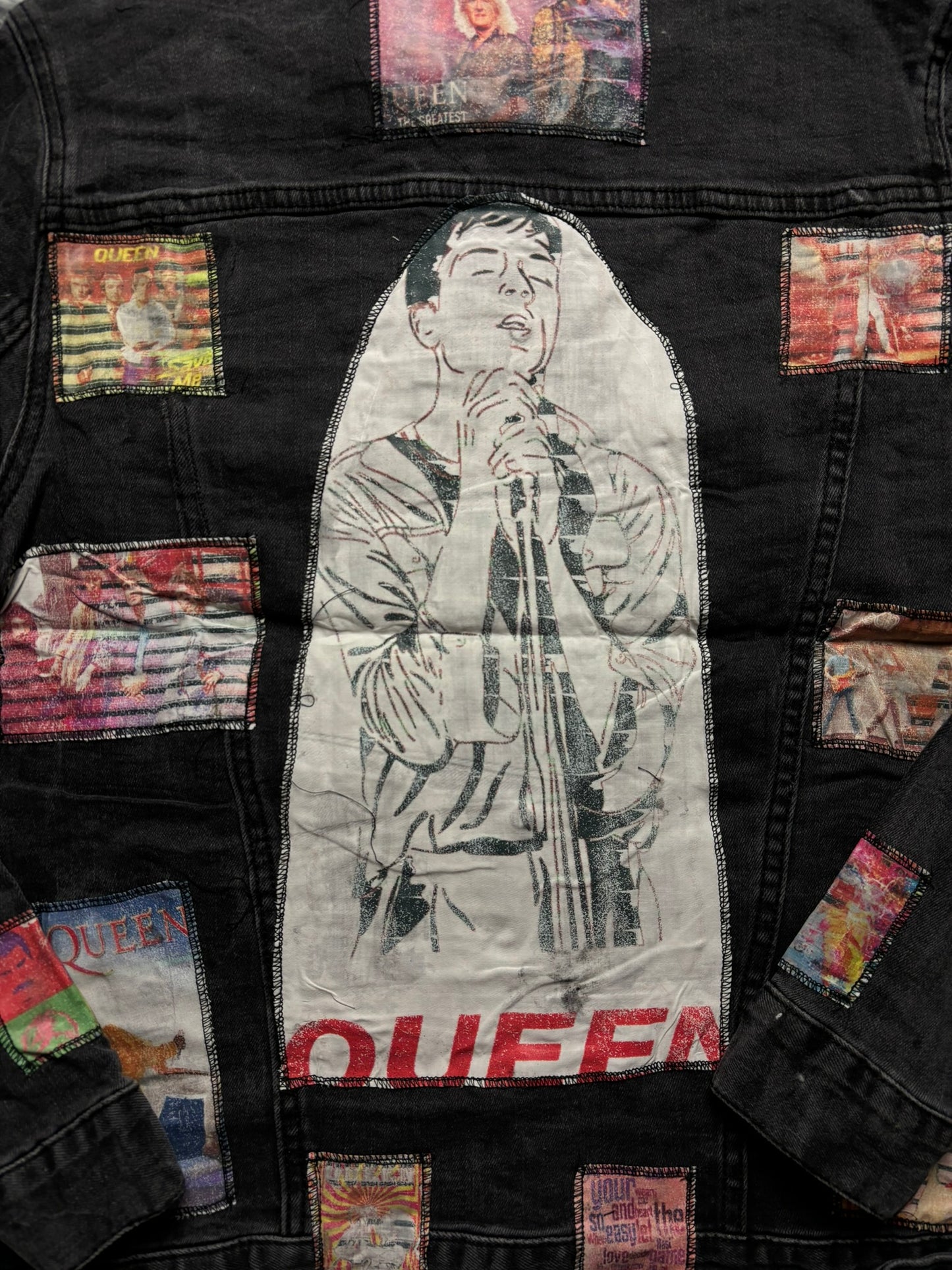 Cazadora vaquera custom Queen vintage - Small