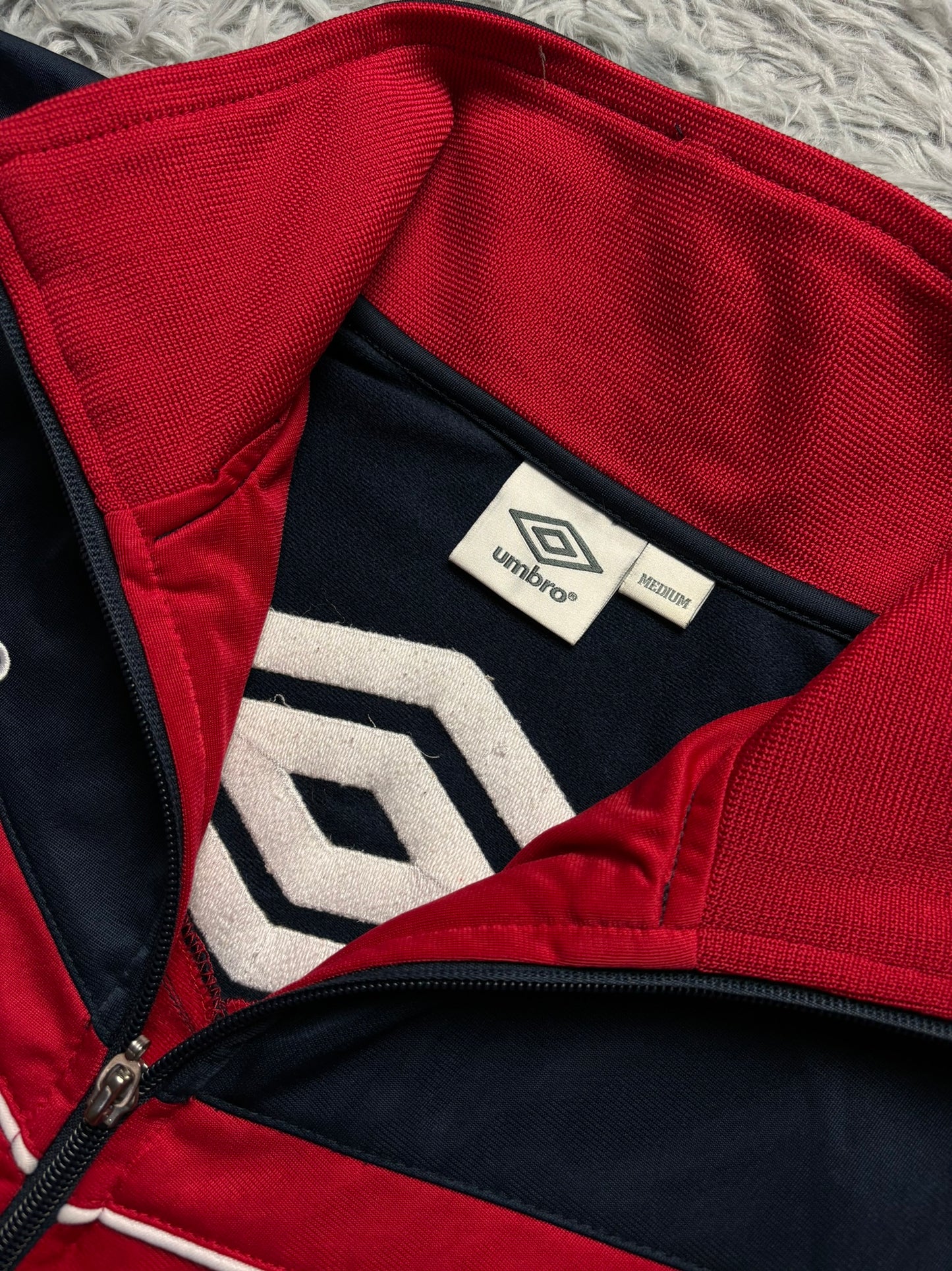 Sudadera cremallera Umbro 90s Classic - Medium