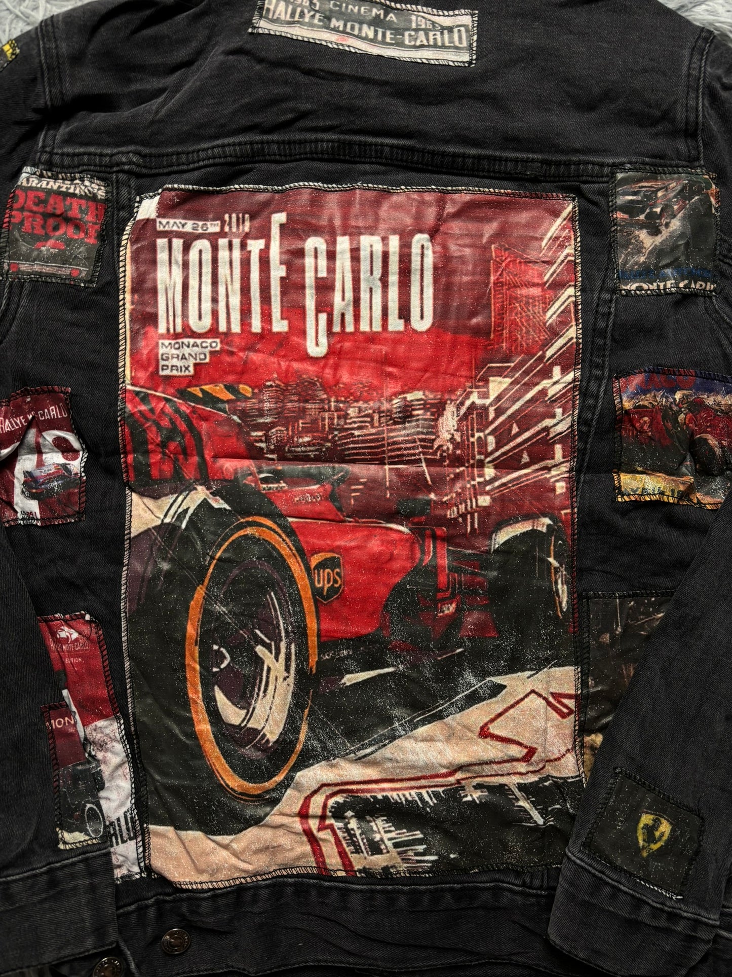 Cazadora vaquera custom Monte Carlo vintage - XS