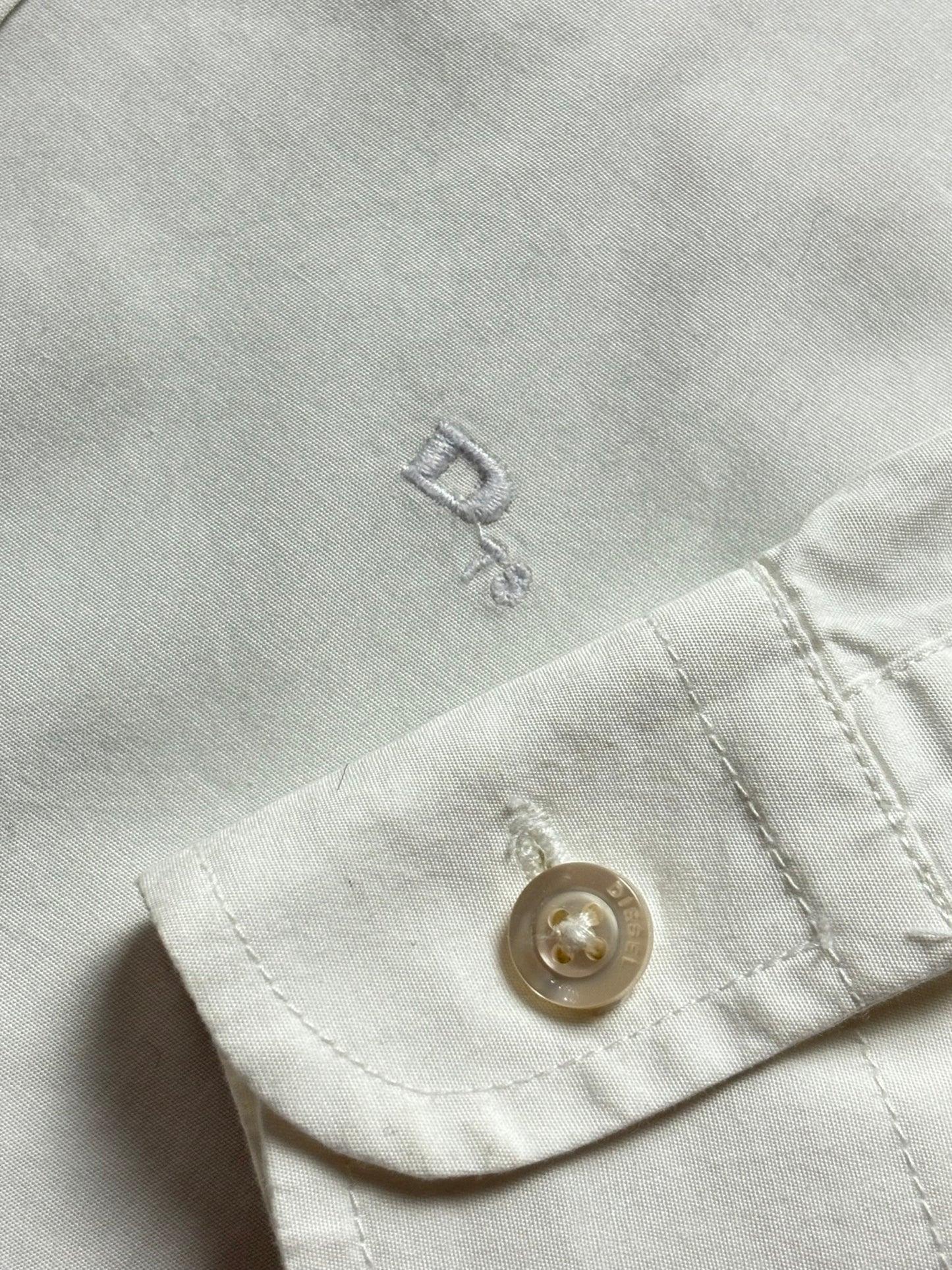 Camisa lisa Diesel Slim Fit logo bordado - XS