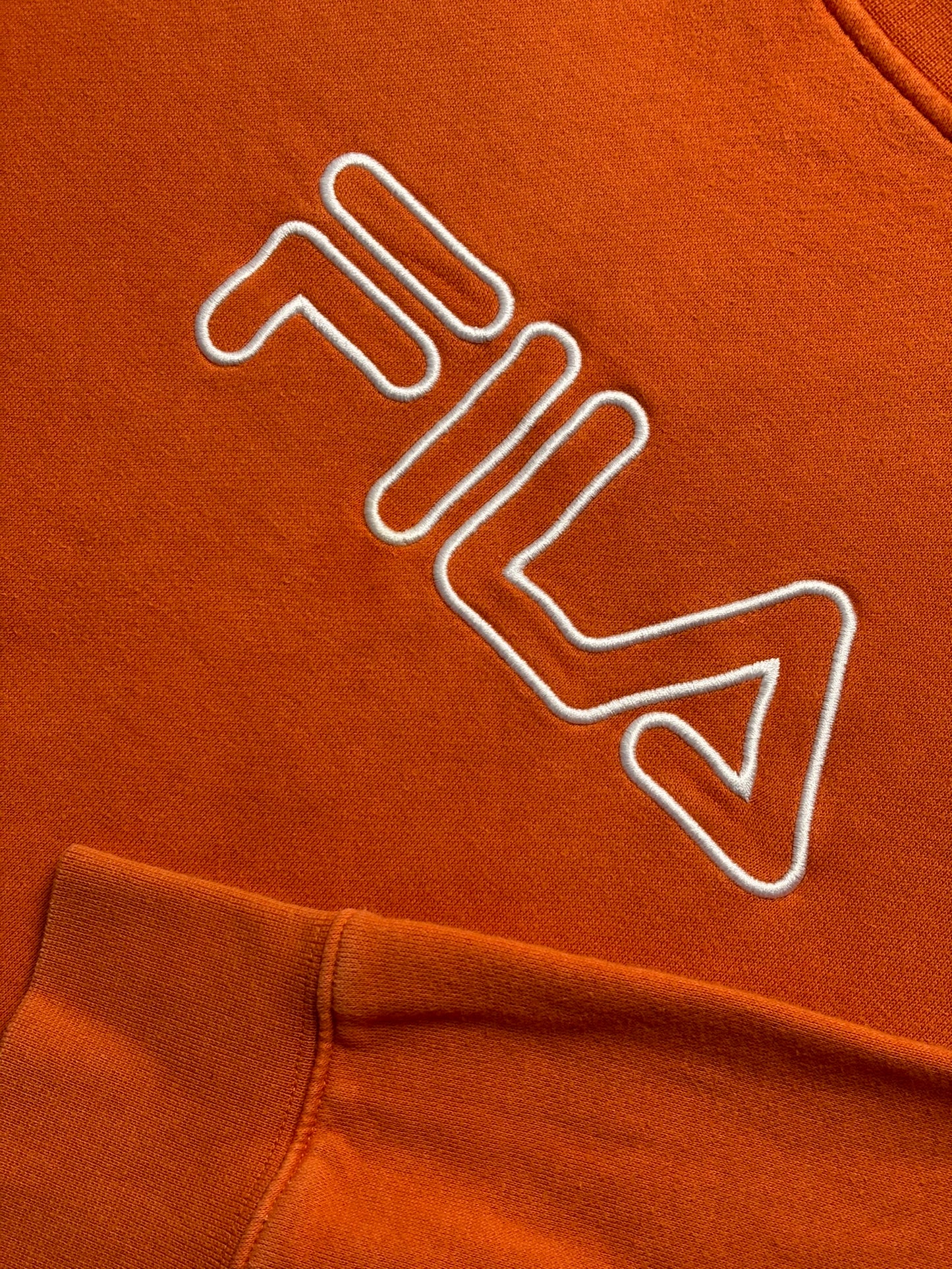 Sudadera cuello redondo Fila 00s logo bordado - Large