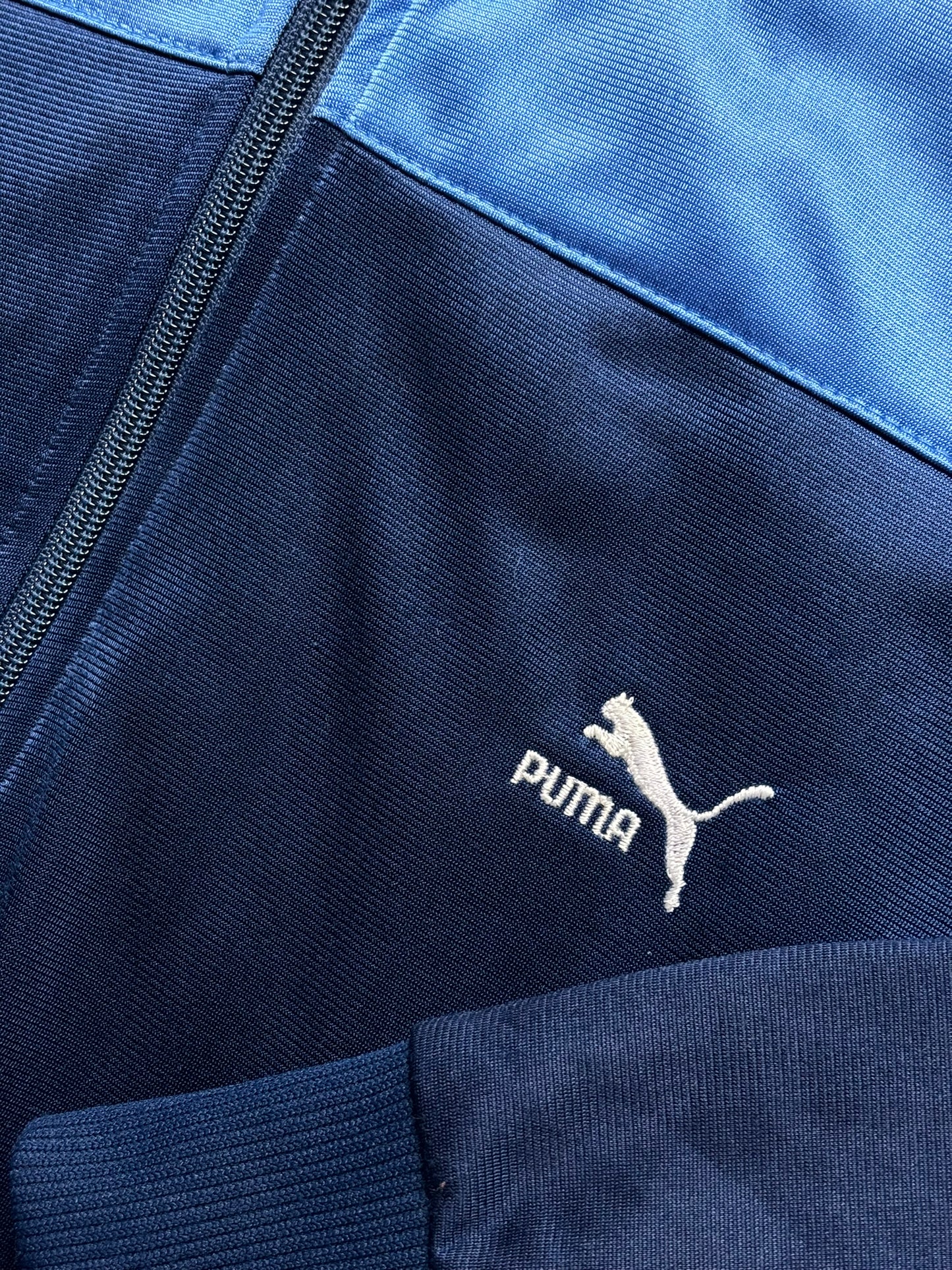 Sudadera cuello alto Puma retro logo bordado - Medium
