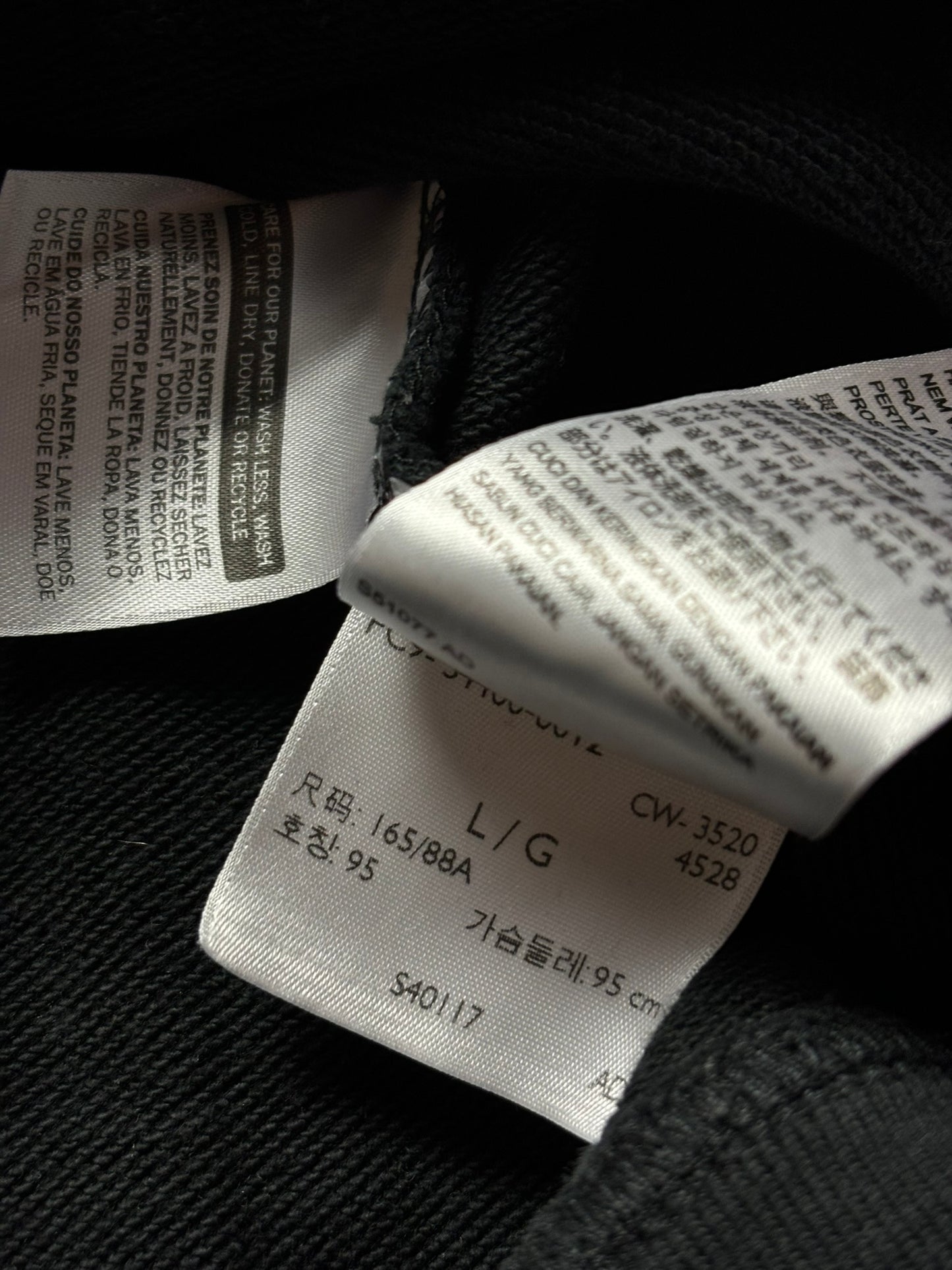 Sudadera hoodie Levi’s retro logo plateado - Large