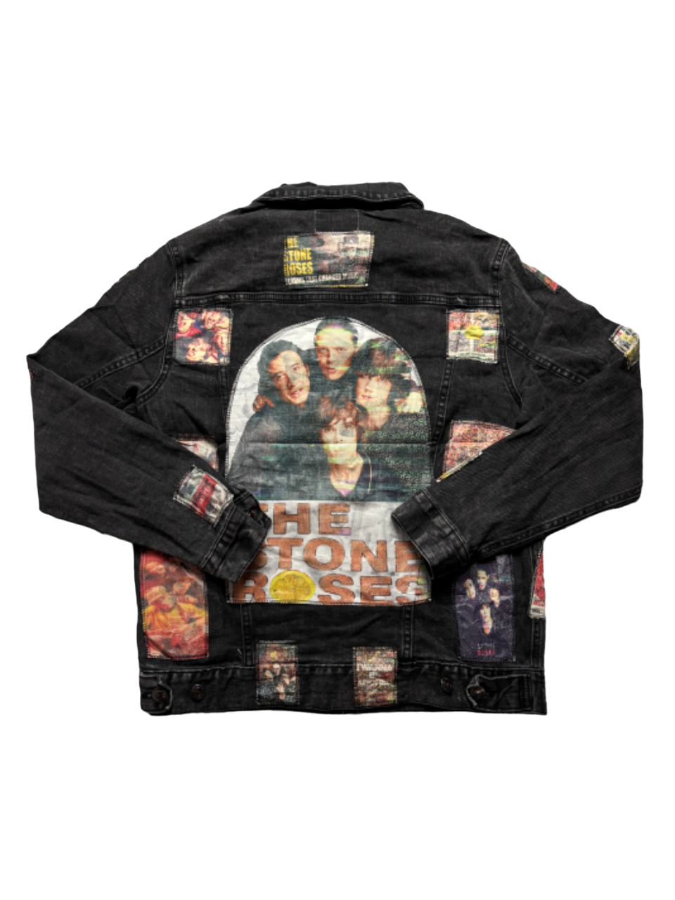 Cazadora vaquera custom The Stone Roses vintage - Medium