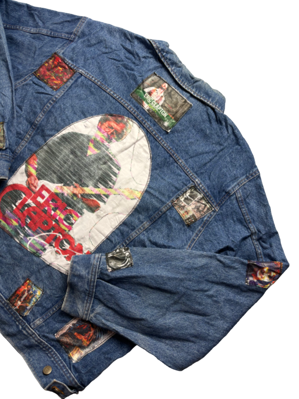 Cazadora vaquera custom Eric Clapton vintage - XXL