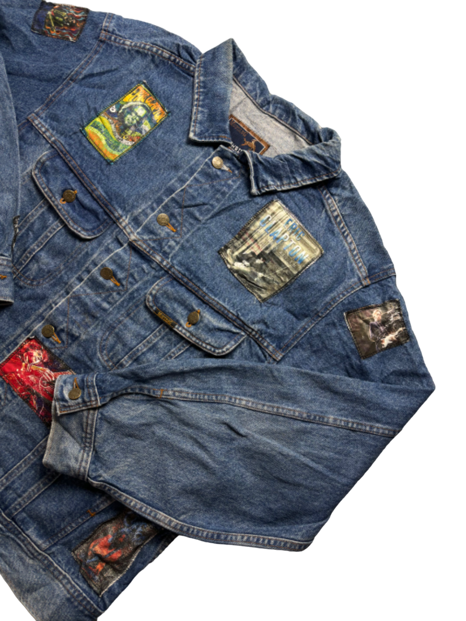 Cazadora vaquera custom Eric Clapton vintage - XXL