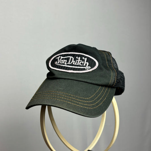 Gorra Von Dutch retro Black Y2k - Ajustable