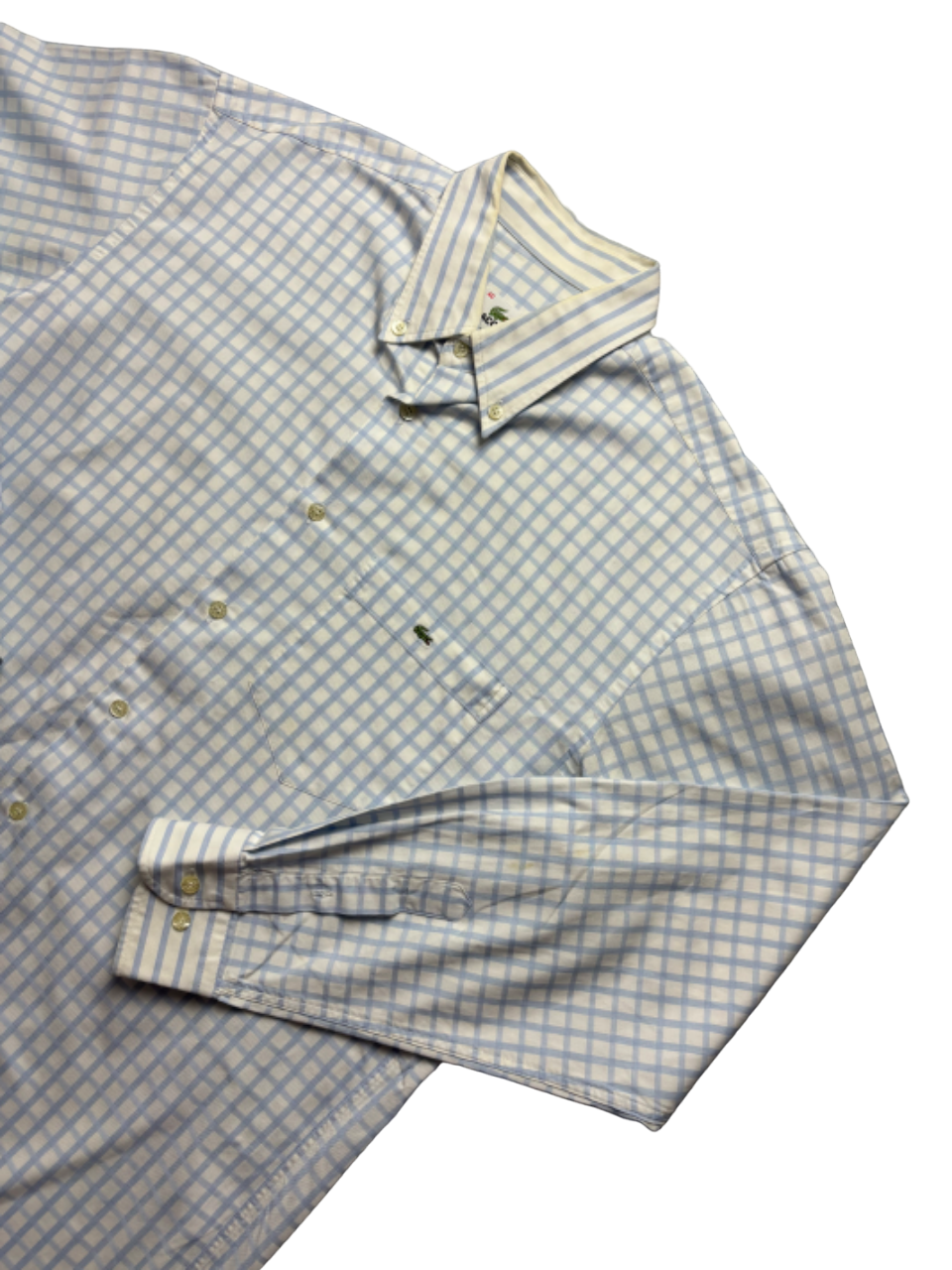 Camisa a cuadros Lacoste vintage - Large