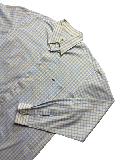 Camisa a cuadros Lacoste vintage - Large