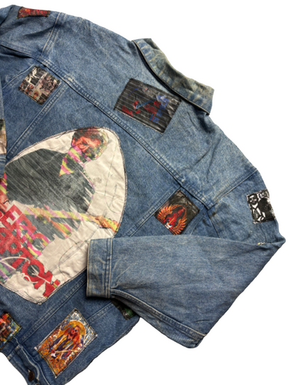 Cazadora vaquera costum Eric Clapton vintage - Large