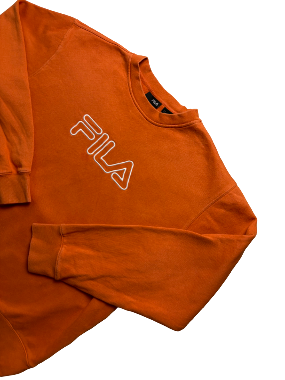 Sudadera cuello redondo Fila 00s logo bordado - Large