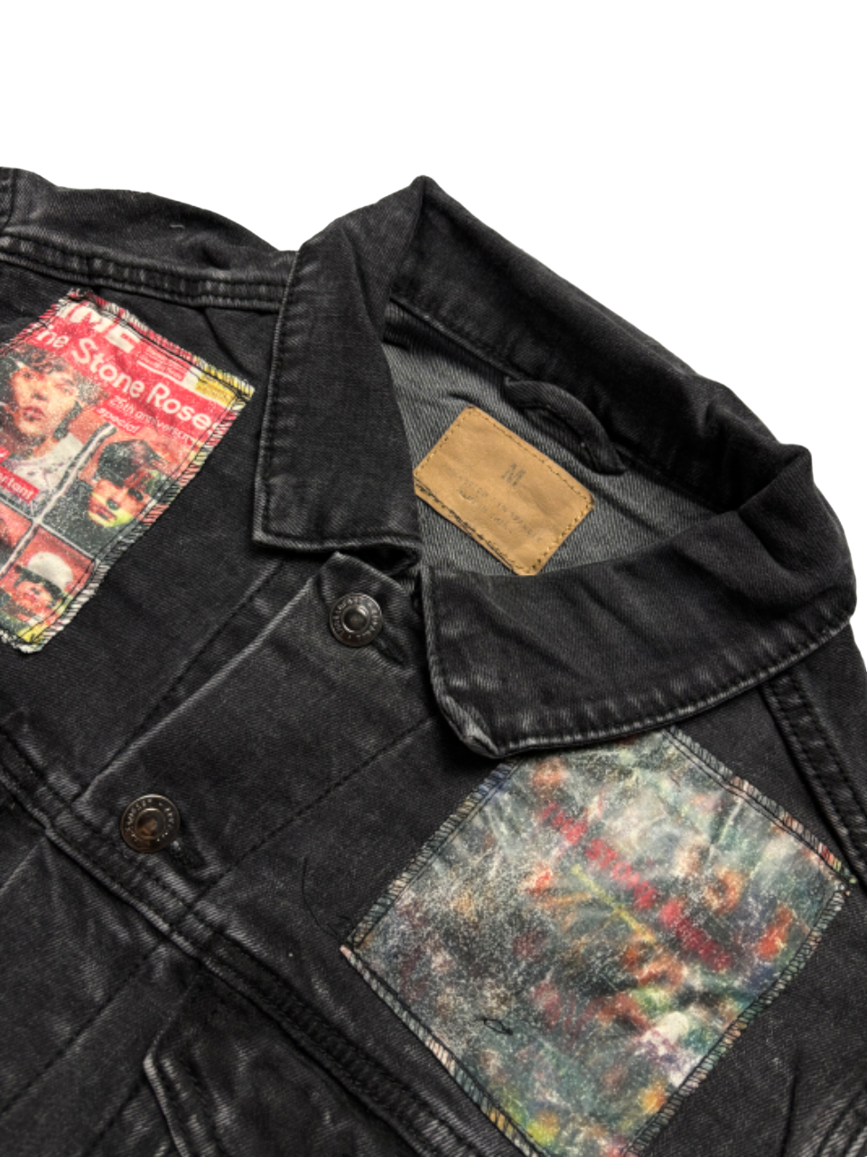 Cazadora vaquera custom The Stone Roses vintage - Medium