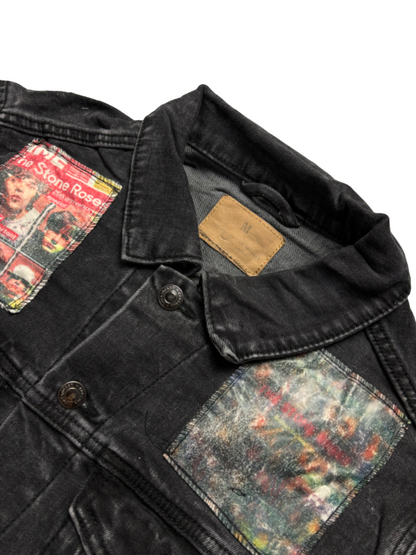 Cazadora vaquera custom The Stone Roses vintage - Medium