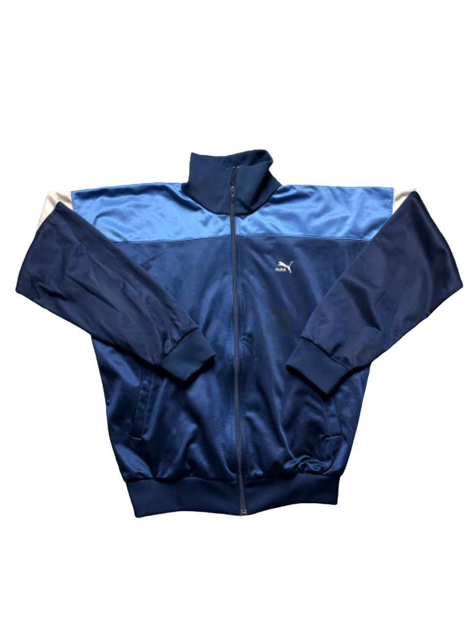 Sudadera cuello alto Puma retro logo bordado - Medium