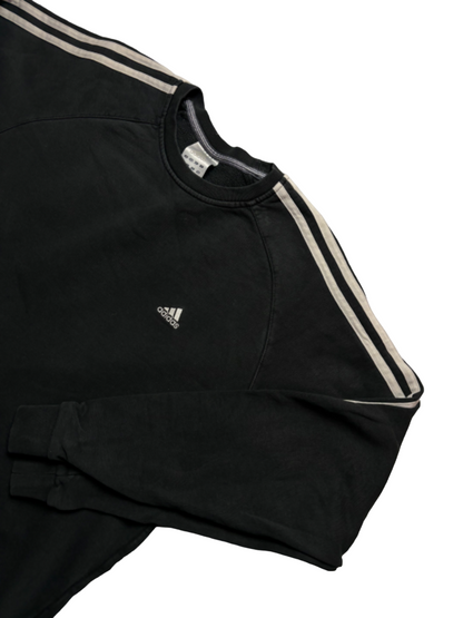 Sudadera retro Adidas 90s logo bordado - Medium