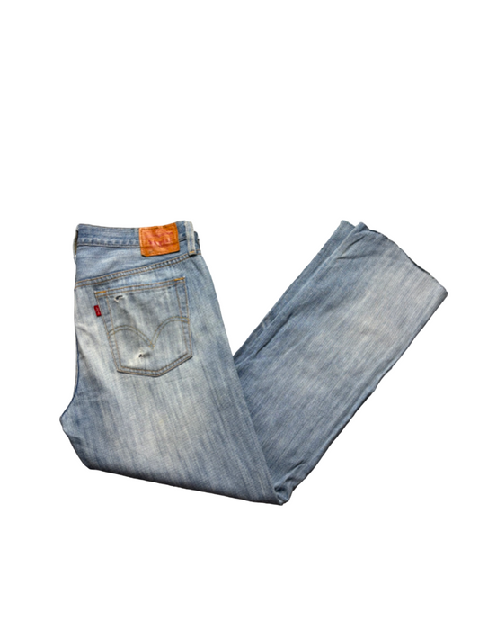 Vaquero Levis Strauss 501 Premium Cotton estilo roto - Small