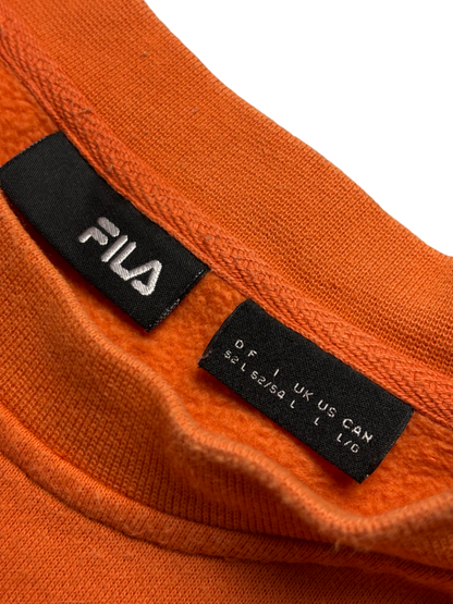 Sudadera cuello redondo Fila 00s logo bordado - Large