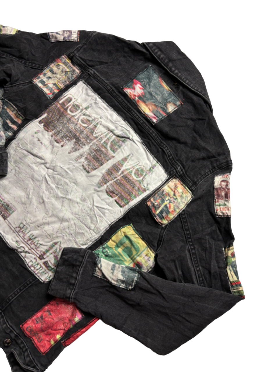 Cazadora vaquera custom Joy Division vintage - Small