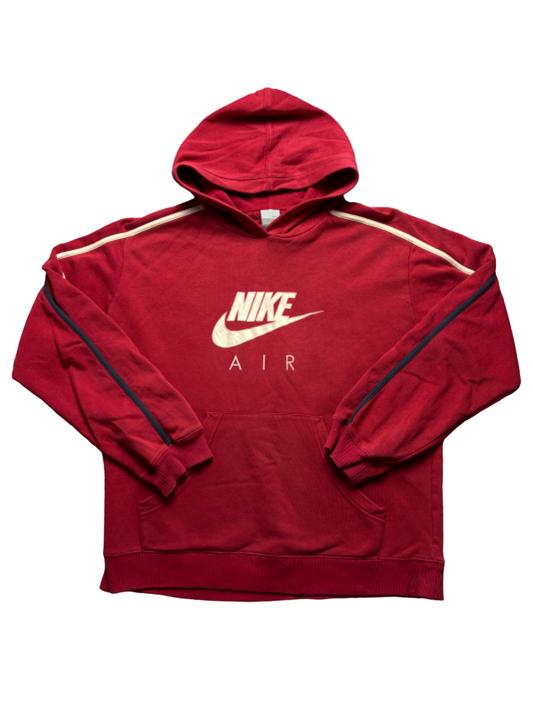 Sudadera hoodie Nike retro logo bordado 90s - Medium