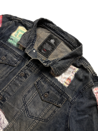 Cazadora vaquera custom Joy Division vintage - Large