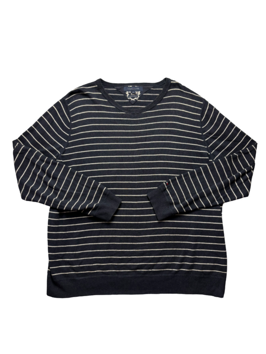 Jersey de rayas Tommy Hilfiger vintage - XL