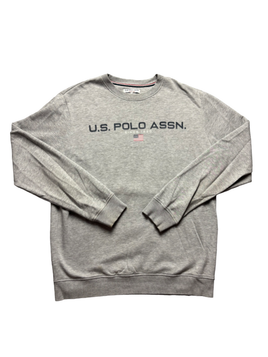 Sudadera cuello redondo U.S. Polo Assn. retro - XL