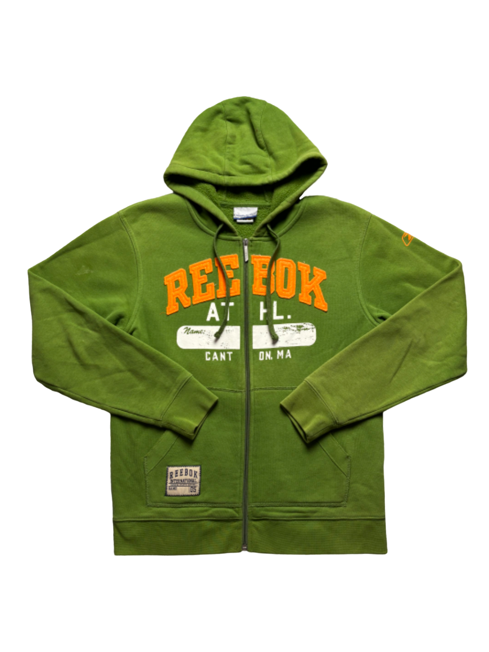 Sudadera cremallera Reebok Classic USA 00s - Small