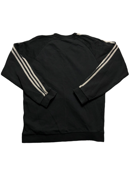Sudadera retro Adidas 90s logo bordado - Medium