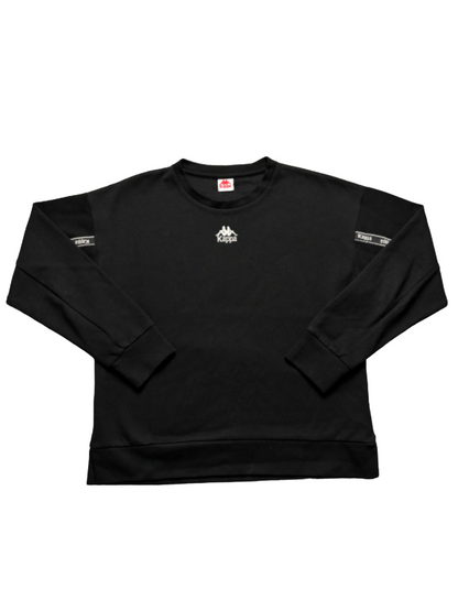 Sudadera cuello redondo Kappa logo bordado - XS
