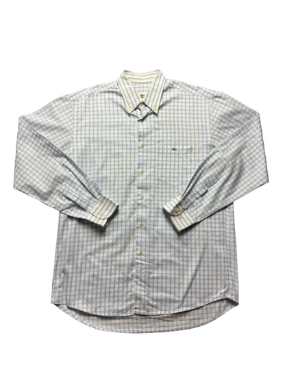Camisa a cuadros Lacoste vintage - Large