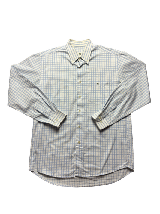 Camisa a cuadros Lacoste vintage - Large