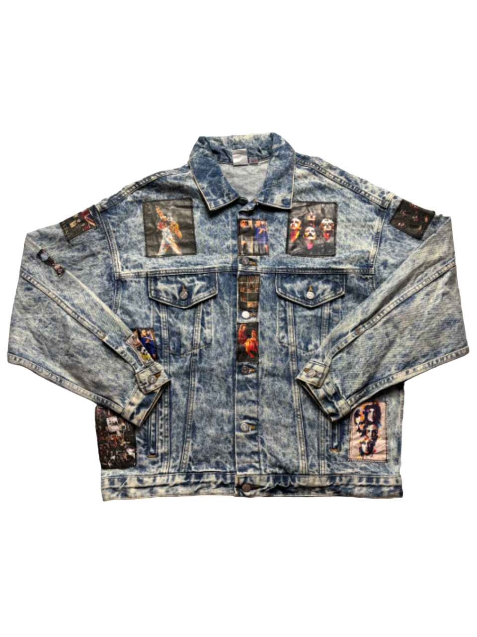 Cazadora vaquera custom Queen vintage - Large