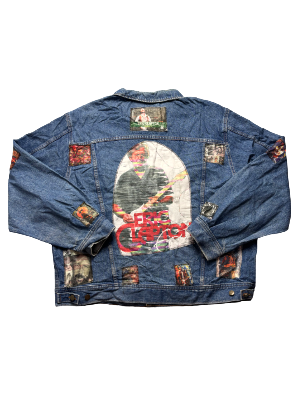 Cazadora vaquera custom Eric Clapton vintage - XXL