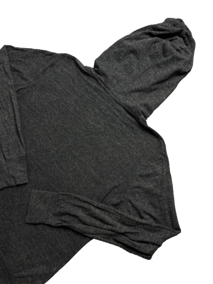 Sudadera cremallera Nike vintage granulada - Small