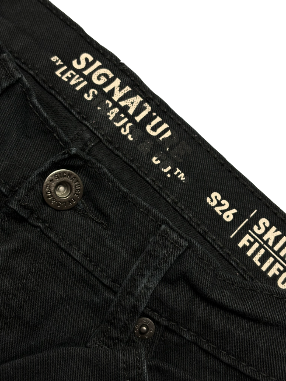 Vaquero Levis Strauss Signature S26 Black Tap - Small
