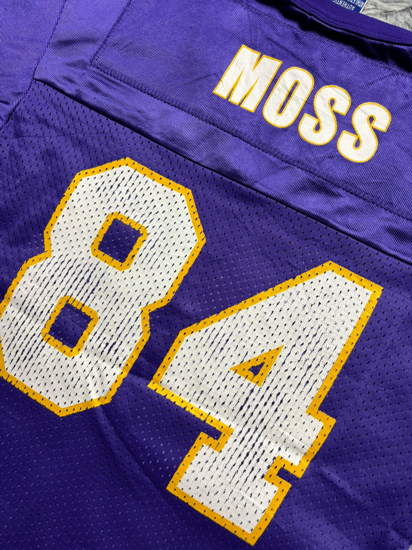 Camiseta Champion USA X NFL Vikings Moss 84 - XS