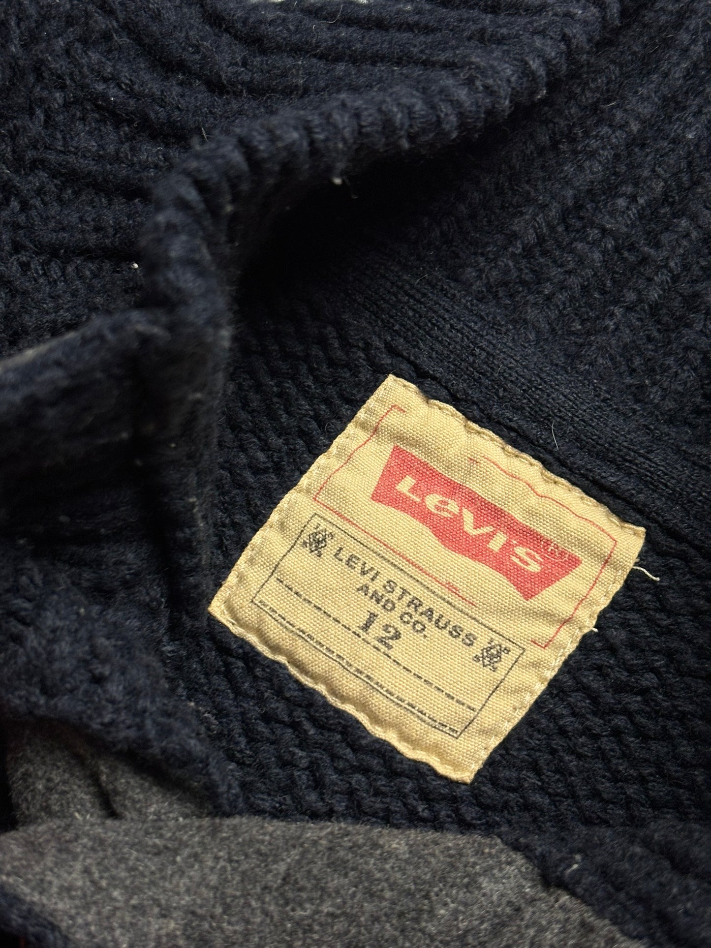 Jersey de punto Levis Strauss retro 00s - XS