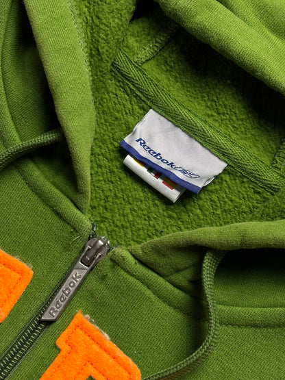 Sudadera cremallera Reebok Classic USA 00s - Small