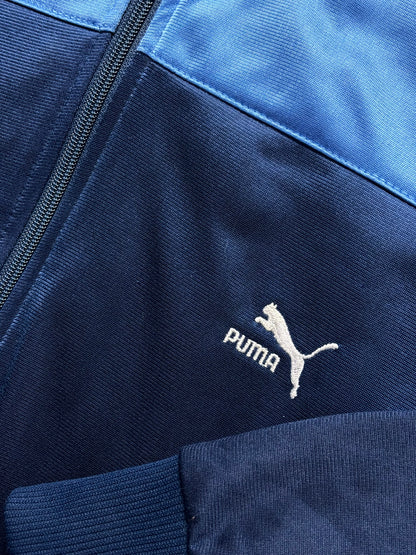 Sudadera cuello alto Puma retro logo bordado - Medium