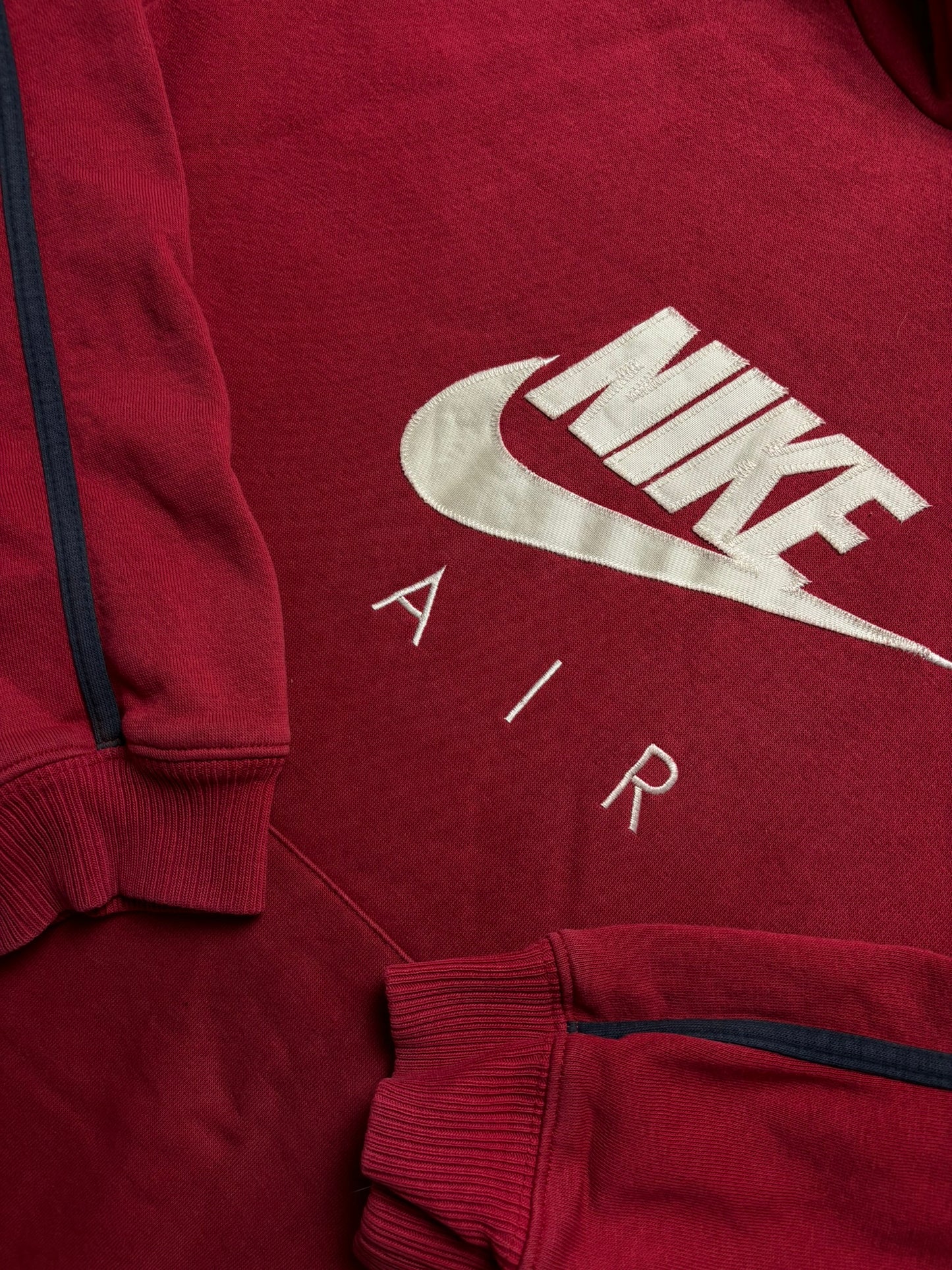 Sudadera hoodie Nike retro logo bordado 90s - Medium