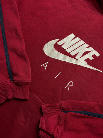 Sudadera hoodie Nike retro logo bordado 90s - Medium